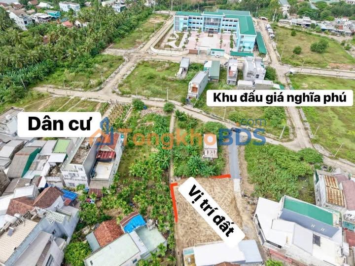 Đất Nghĩa Phú 80m² 600tr - Sổ đỏ chính chủ