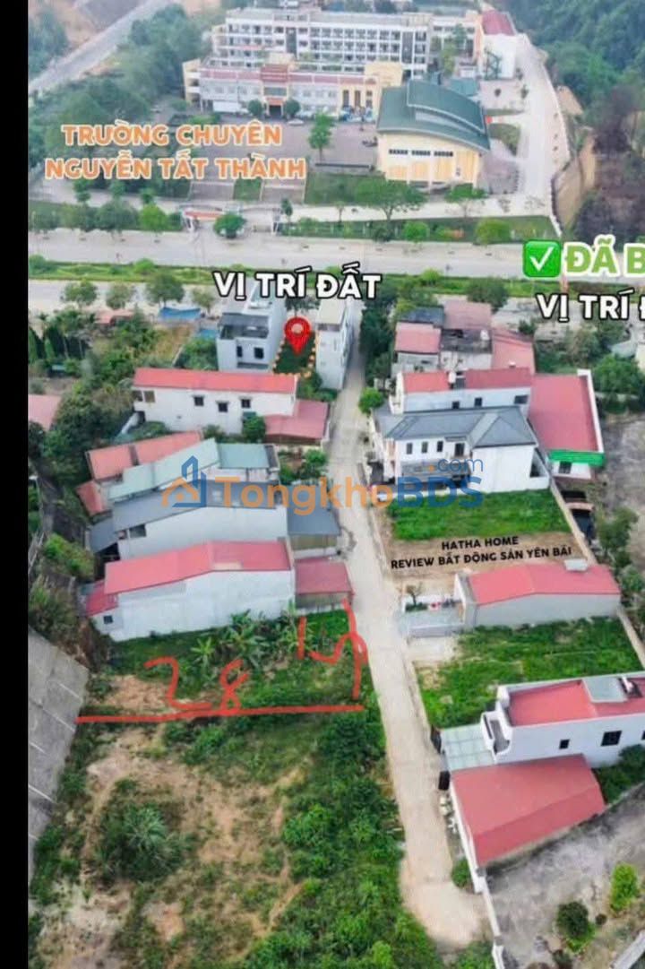 Đất nền Nguyễn Tất Thành Yên Bình 140m² 1 tỷ - Sổ đỏ chính chủ