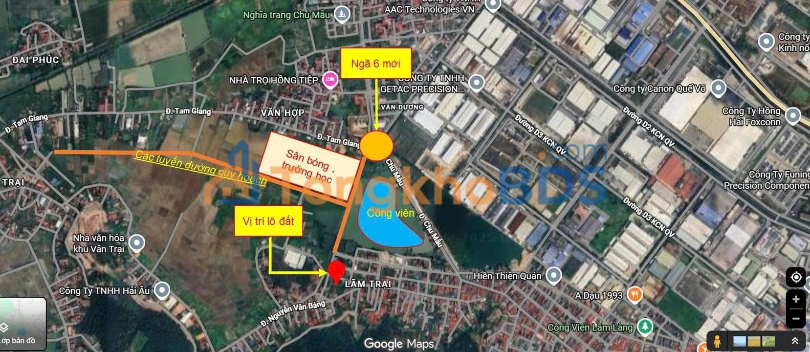 Đất nền Vân Dương 162m² - Tiềm năng tăng giá