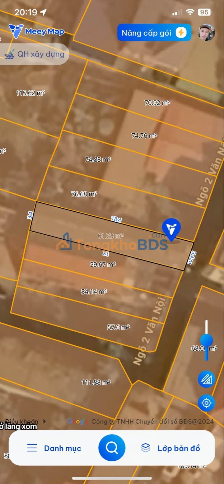 Đất nền Phường Phú Lương 69m² 8 tỷ - Sổ đỏ chính chủ