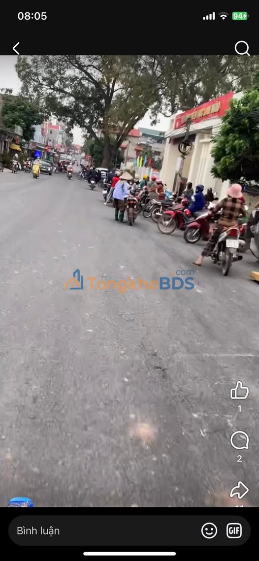 Đất nền Lan Mẫu Lục Nam 101m² 1 tỷ - Đường ô tô thông