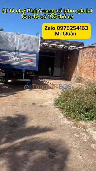 Mặt tiền QL14 - Ia Hrú, Gia Lai: Nhà 400m² kinh doanh sầm uất - Giá 3.6 tỷ