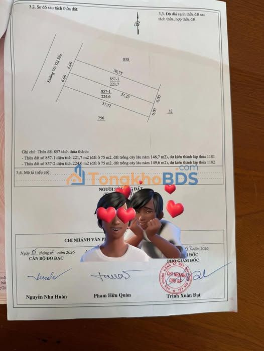 Đất nền Võ Thị Sáu Chư Sê 222m² 1.92 tỷ - Sổ đỏ chính chủ