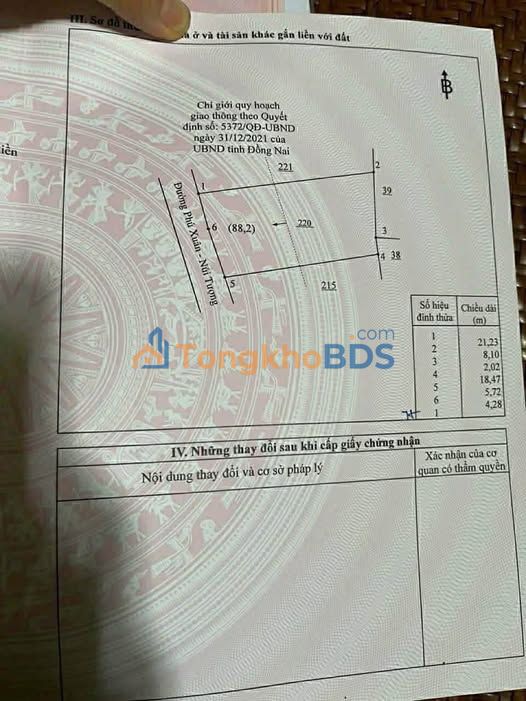 Đất Mặt Tiền Nhựa Phú Xuân, Định Quán - 200m² Giá Chỉ 480 Triệu