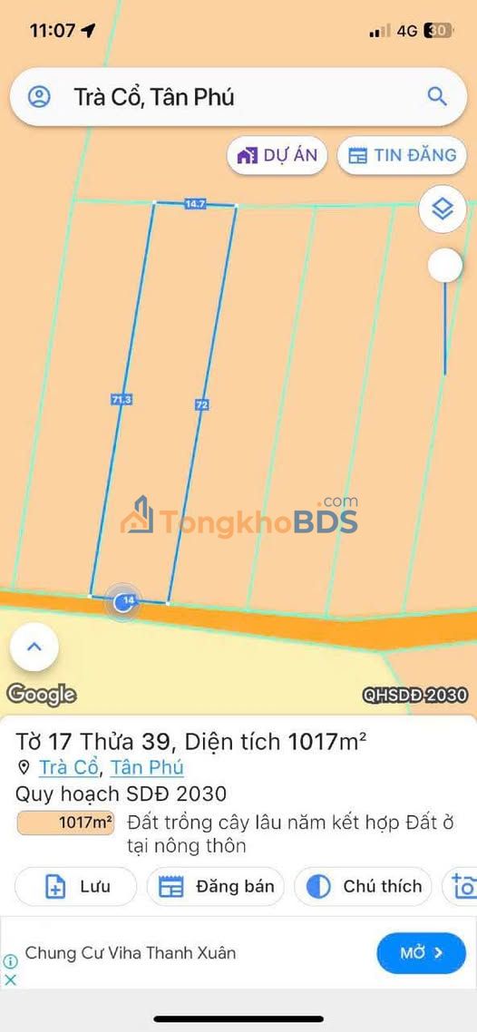 Đất nền Trà Cổ 360m² giá 650 triệu - Sổ đỏ chính chủ