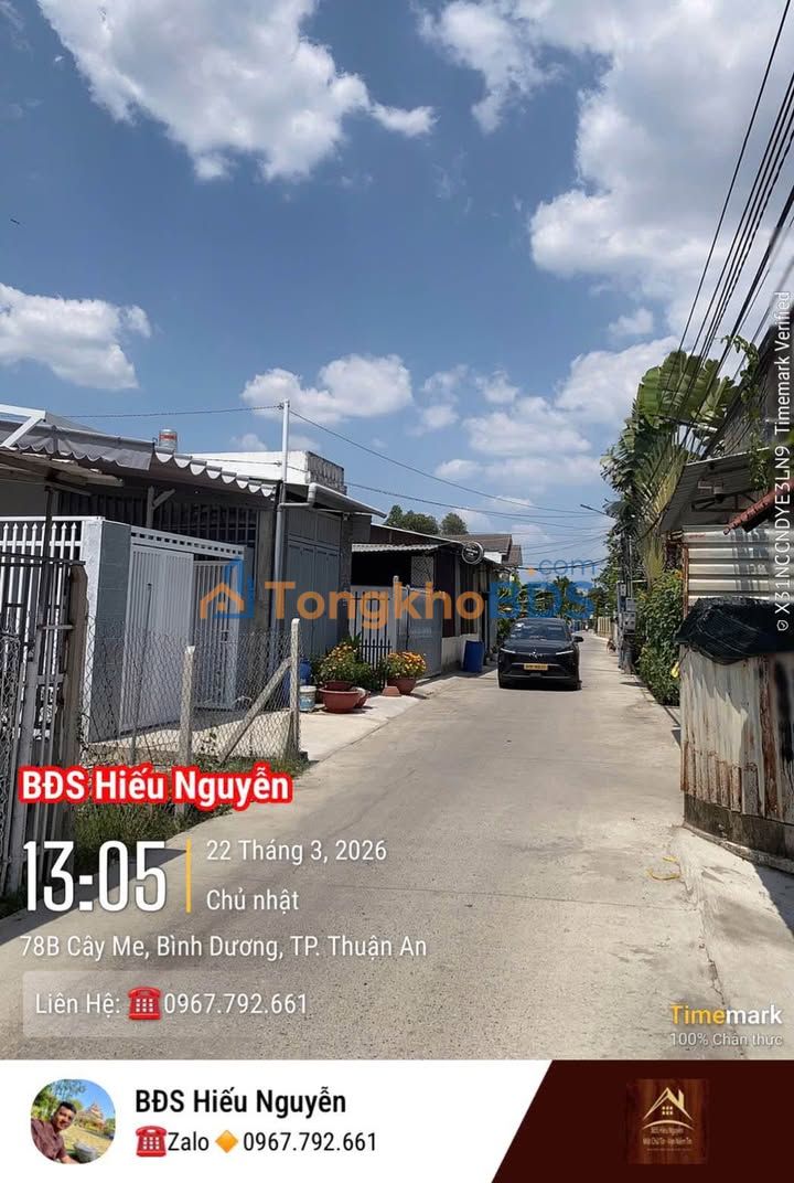 Đất nền Thuận An 118m² giá 3 tỷ - Pháp lý rõ ràng