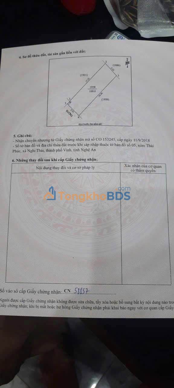 Đất Nền Nghi Thái Nghi Lộc 100m² 1 tỷ - Tiềm năng tăng giá