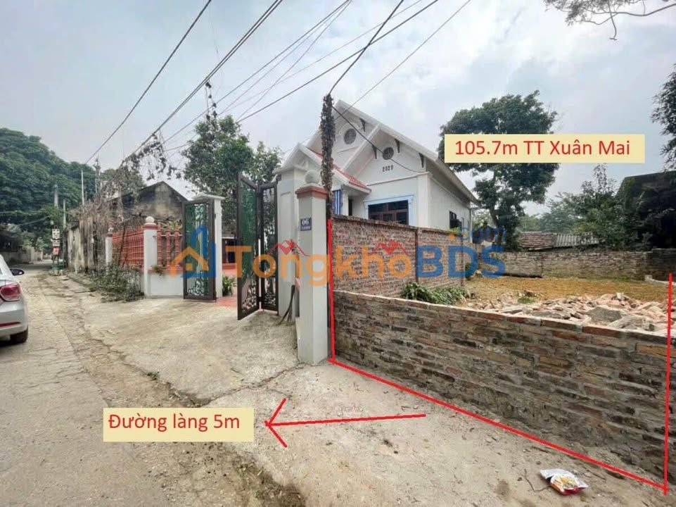 Đất Xuân Mai Hà Nội 105m² - Sổ đỏ chính chủ xây nhà ngay