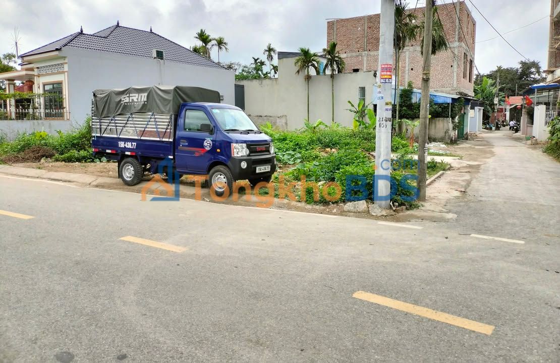 Đất mặt đường Xuân Biều Kiến An 44m² 1,75 tỷ - Sổ đỏ chính chủ