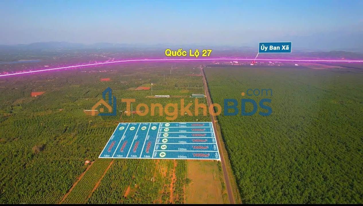 Đất TL10 Buôn Ma Thuột 1000m² 750tr - Sổ đỏ chính chủ
