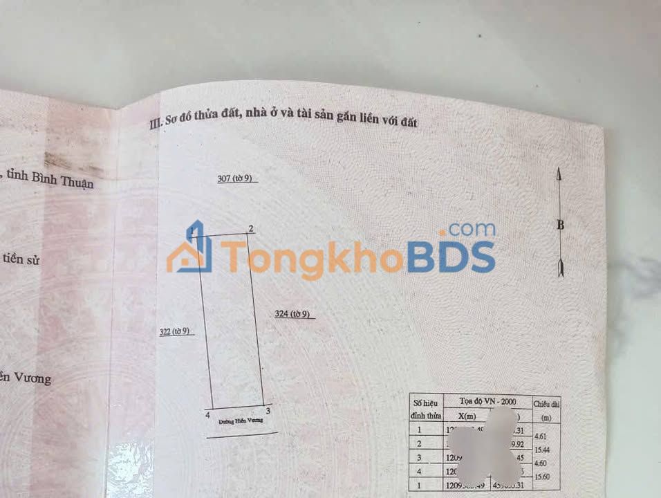 Nhà Hiền Vương Phan Thiết 72m2 3 tỷ - Sẵn sàng ở ngay