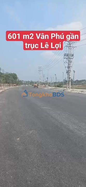 Đất nền Vân Phú Việt Trì 601m² - Đường ô tô rộng