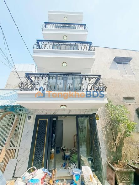 Nhà Đúc 4 Tầng Mới 100% Hẻm 6m Tên Lửa, Q6 - 14m² - 3.5 Tỷ