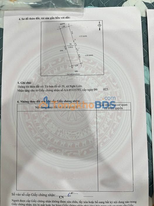 Đất Bắc Liên Nghi Liên Vinh 220m2 4.18 tỷ - Đầu tư dài hạn