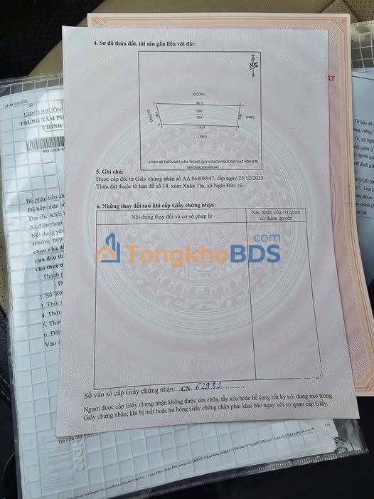 Đất Nghi Phú Vinh 94m² giá 5 tỷ - Tiềm năng tăng giá