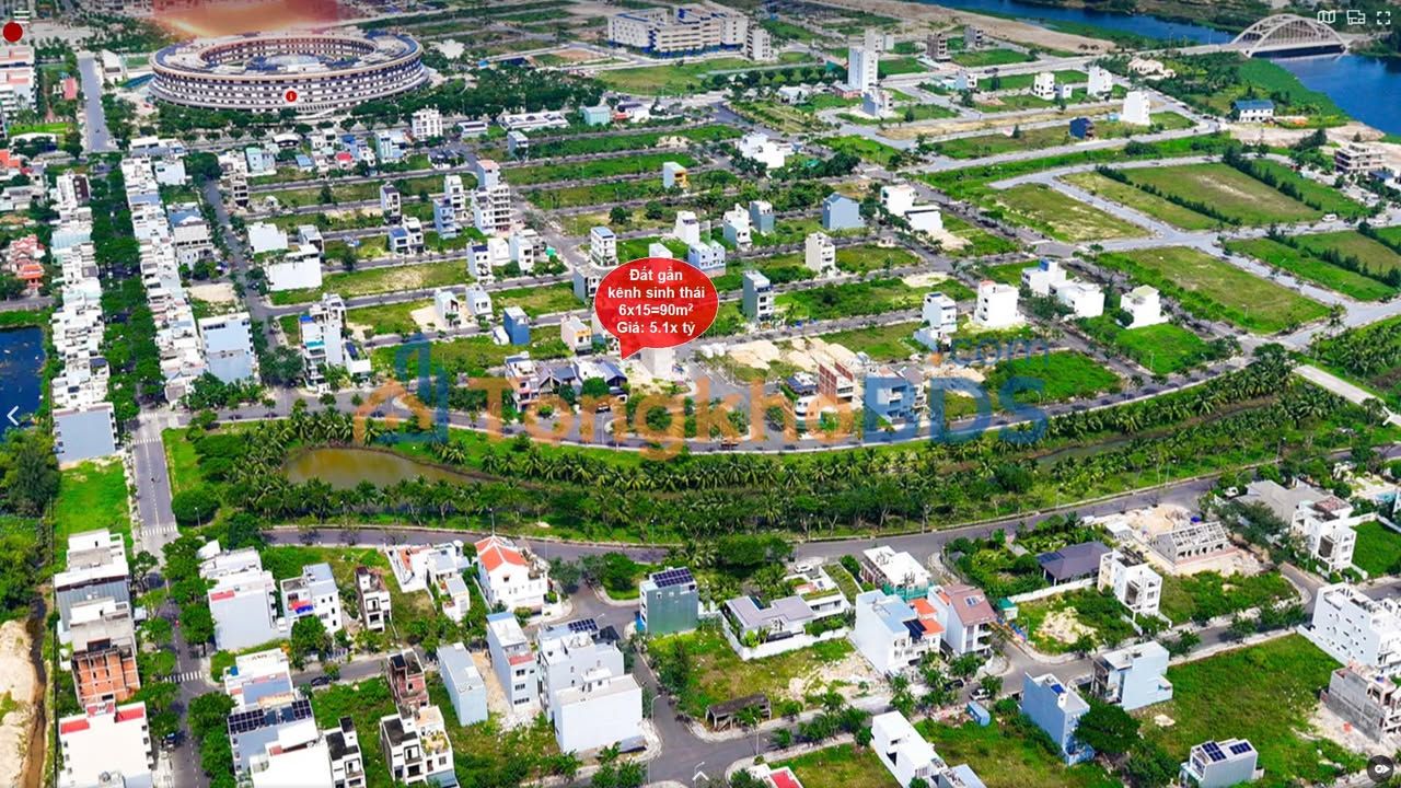 Đất nền FPT City Đà Nẵng 90m² giá 5.1 tỷ - Đường to ô tô