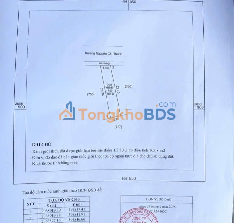 Đất Nguyễn Chí Thanh Hưng Đông 3.9 tỷ - Đường to ô tô