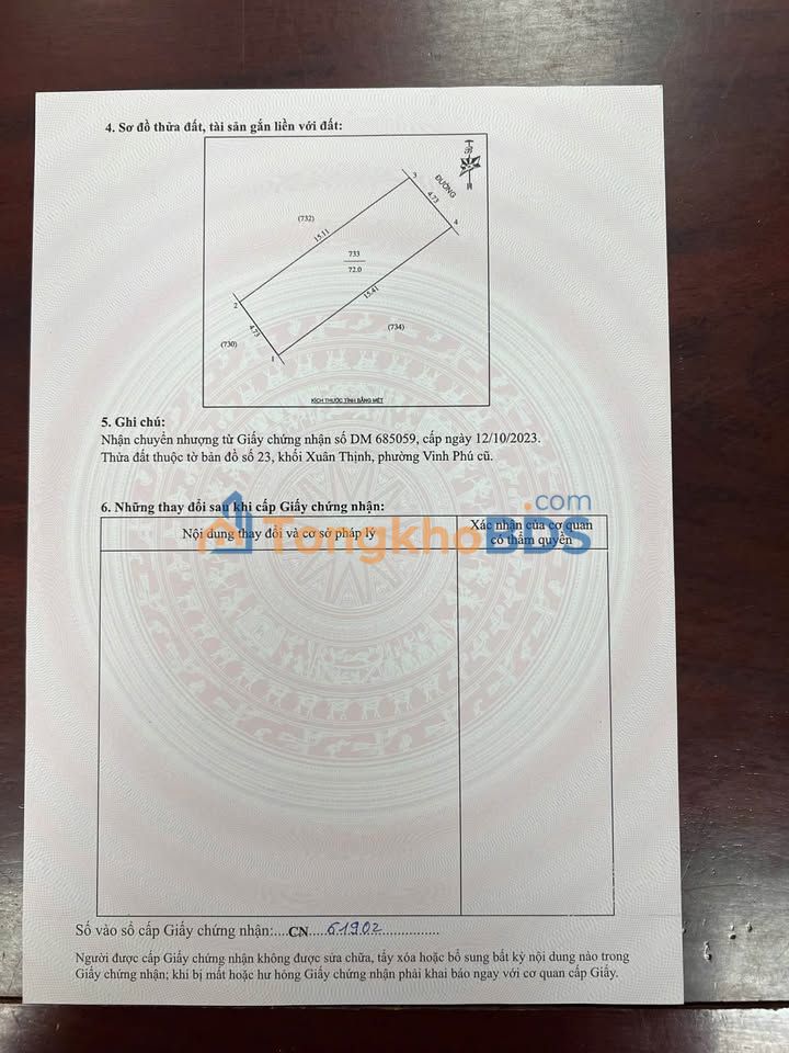 Đất nền Lê Ngọc Hân Nghi Đức 72m² giá 3 tỷ - Đường to ô tô