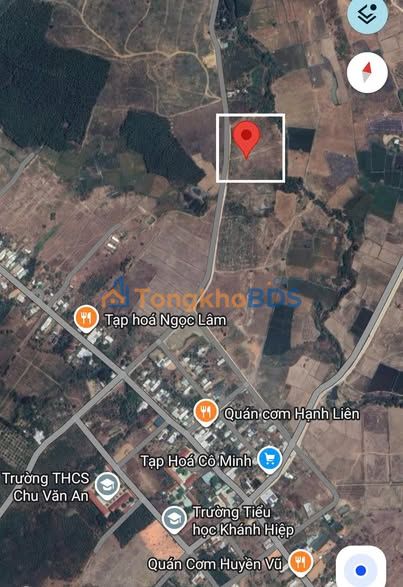 Đất nền Khánh Hiệp Khánh Vĩnh 180m² 198 triệu - Thổ cư 100%