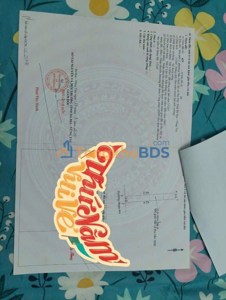 Đất nền Hắc Dịch 270m² giá 150 triệu - Sổ đỏ chính chủ