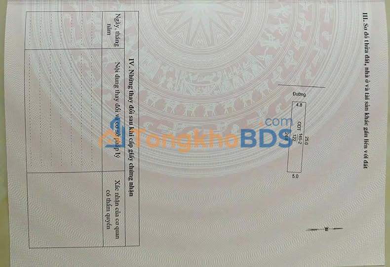 Đất nền Tứ Minh 122m² 3 tỷ - Sổ đỏ chính chủ