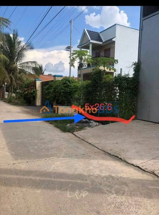 Đất thổ cư Bến Lức 133m² - Sổ hồng sẵn, giá 1.7 tỷ