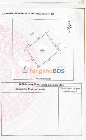 Đất Nền 214m² Mặt Tiền Rộng Lê Lợi, TP Vinh - Giá 7.5 Tỷ