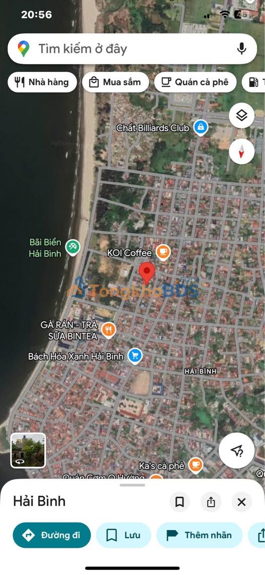 Đất nền Hải Bình - 164m² - 100m ra biển - Sổ hồng sẵn