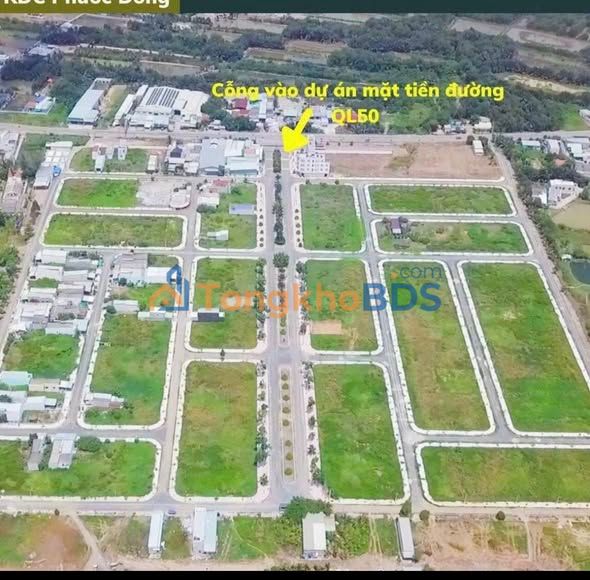 Đất nền Phước Đông Cần Đước 100m² 1,65 tỷ - Sổ hồng