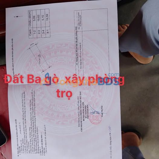 Đất nền Trung Mỹ Bình Xuyên 1.000m² 1.4 tỷ - Sổ đỏ