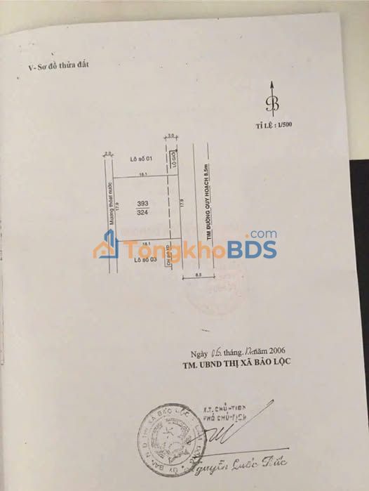 Nhà Phường 1 Bảo Lộc - 520m² Thổ Cư, 6PN, Giá 16 Tỷ