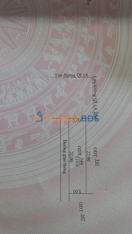 Đất QL1A Ninh Hải 110m² giá 2 tỷ - Đường to ô tô