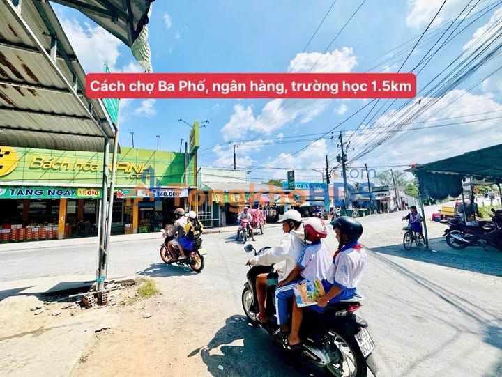 Bán Đất Vườn 500m² View Sông Ngãi Tứ, Vĩnh Long - Giá 285 Triệu