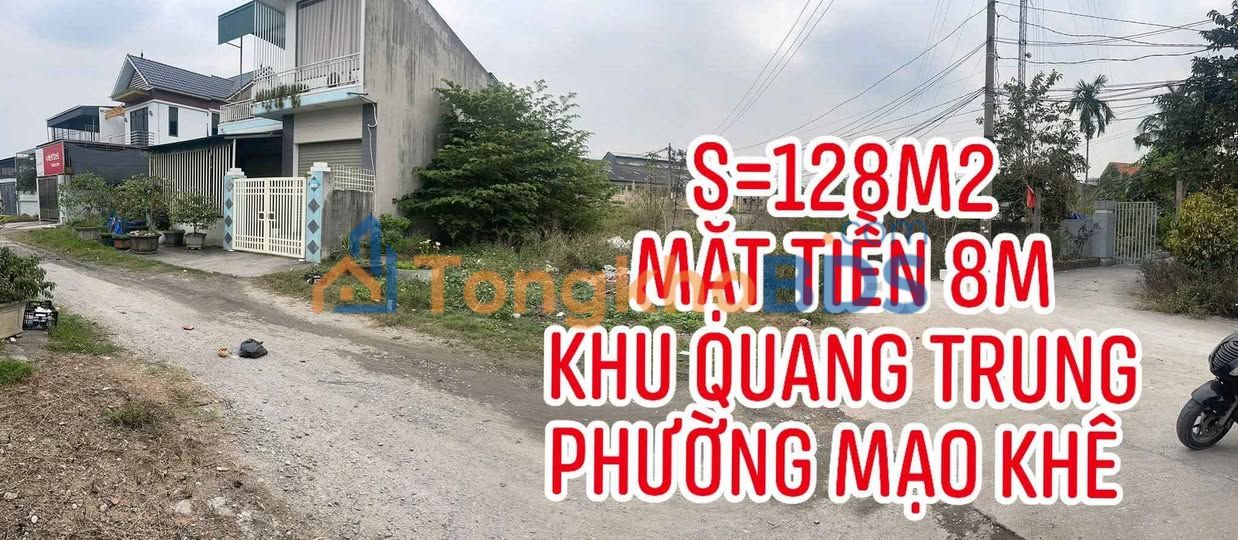 Đất nền Mạo Khê 128m² giá 1 tỷ - Sổ đỏ chính chủ