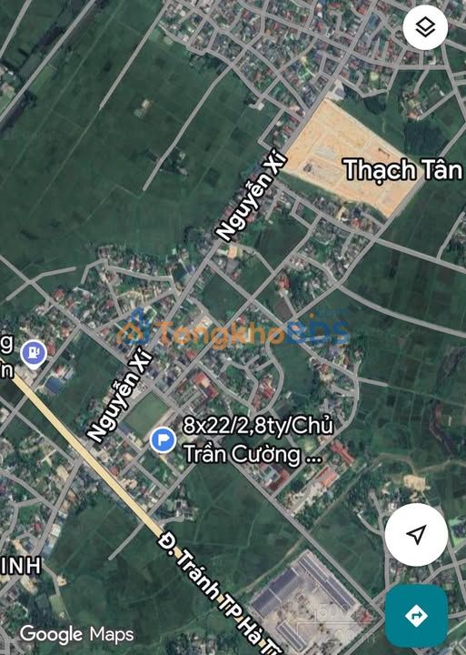 Đất nền Nguyễn Xí Hà Tĩnh 200m² 7 tỷ - Đường to ô tô