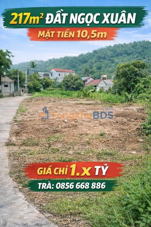 Đất Phường Sông Bằng 217m² 1 tỷ - Đường ô tô vào đất