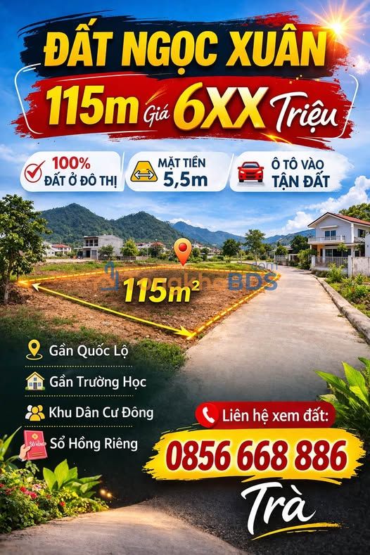 Đất nền Nguyên Bình 115m² 600-699 triệu – Sổ đỏ chính chủ