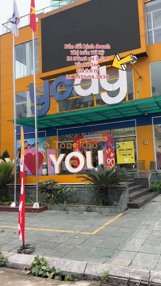 Đất nền Khu YODY Chí Linh 97m² 5.6 tỷ - Sổ đỏ chính chủ