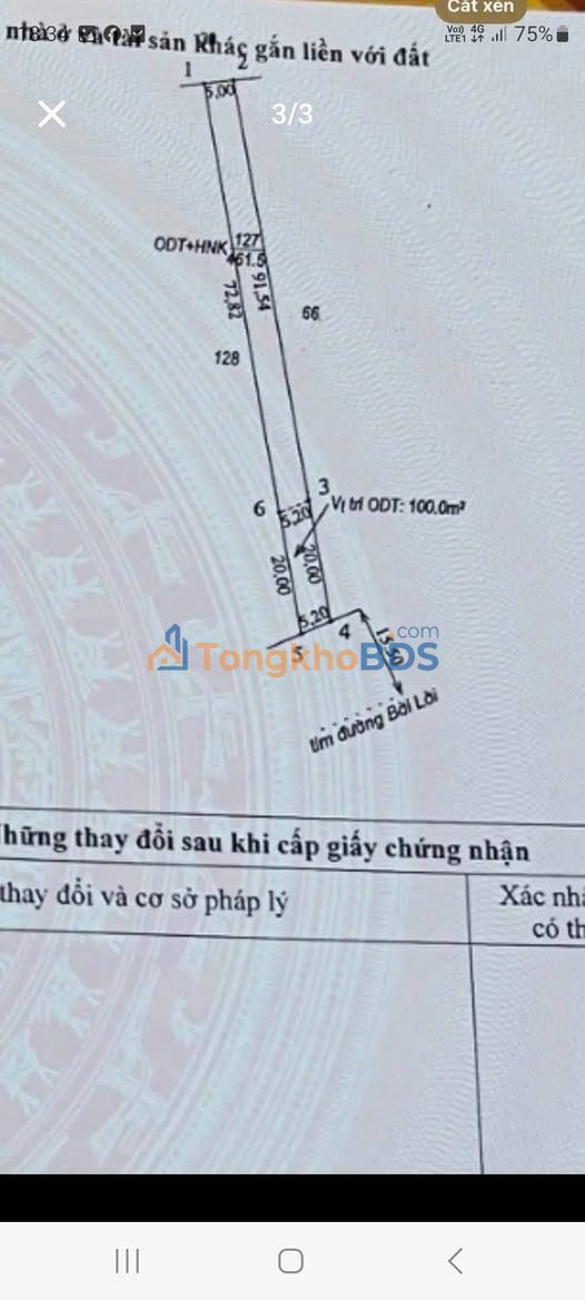 Đất nền Bờ Lời Tây Ninh 455m² 550tr - Thổ cư 100%