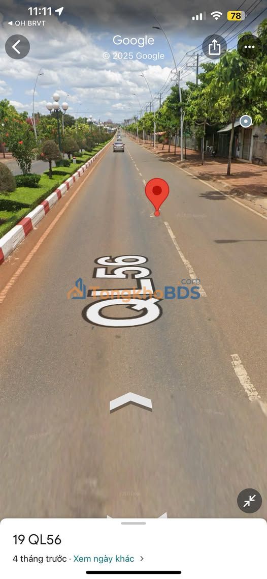 Đất nền QL56A Ngãi Giao 220m² 2.75 tỷ - Đất thổ cư 100%