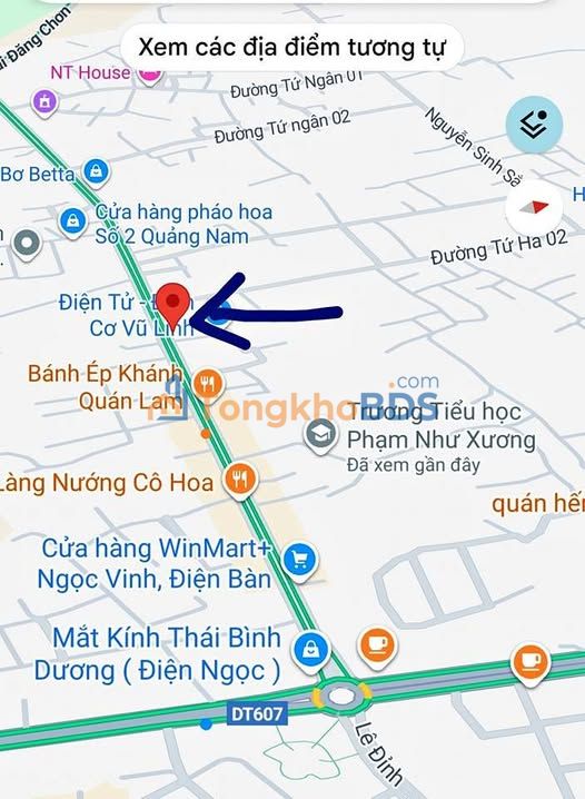 Nhà cho thuê Điện Tiến 100m2 4.5tr - Oto vao nha chinh chu