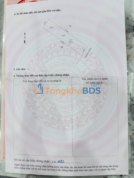 Đất Bảo Hiệu 119m² giá 300 triệu - Tiềm năng tăng giá