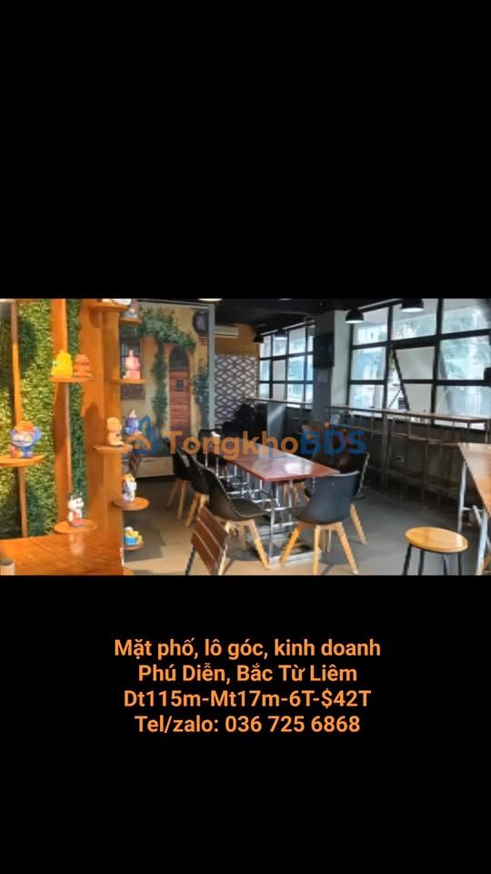 Nhà mặt phố Phú Diễn 115m² 40.25 tỷ - Mặt tiền kinh doanh đỉnh