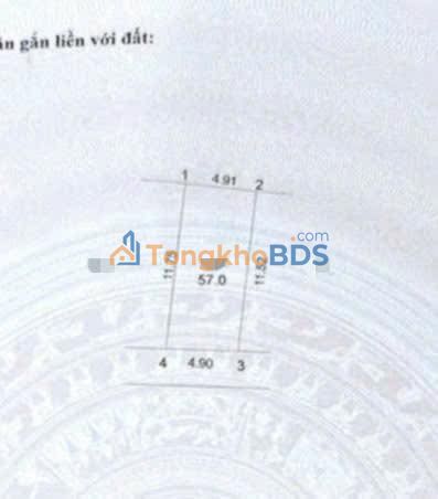 Đất Trịnh Văn Bô Nam Từ Liêm 57m² 11,8 tỷ - Sổ đỏ chính chủ