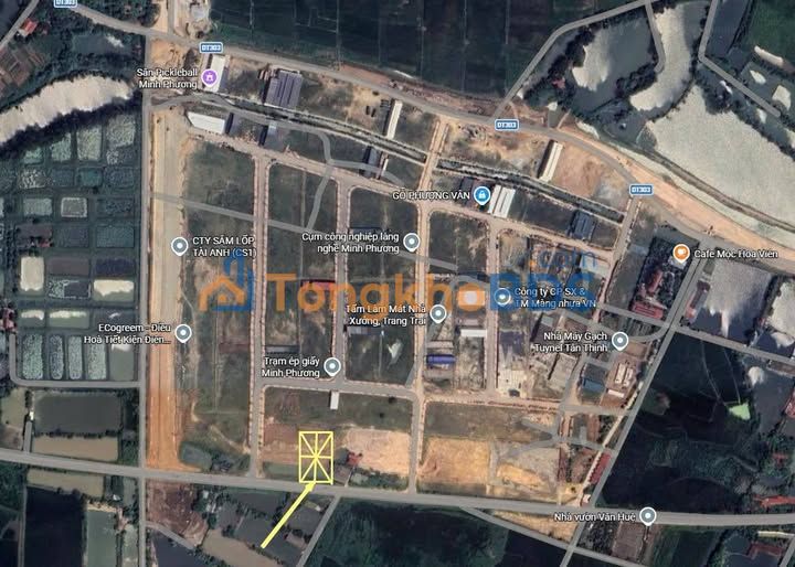 Đất nền Cụm CN Minh Phương 500m² 7.5 tỷ - Đường to ô tô