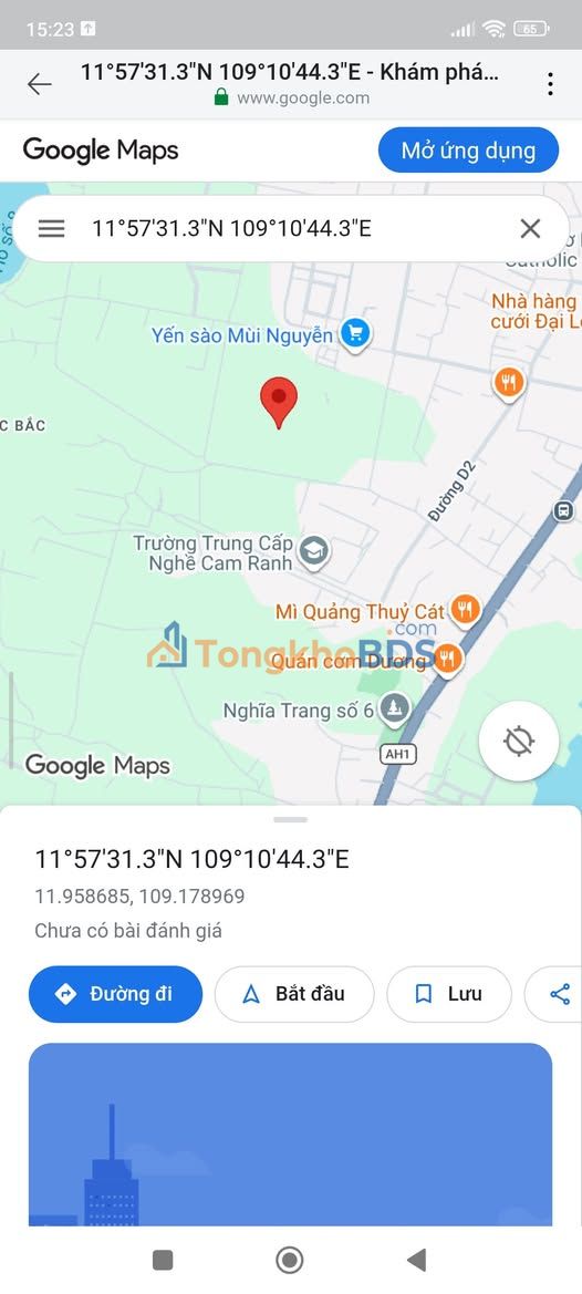 Đất Cam Phúc Bắc Cam Ranh 297m² 1,4 tỷ - Tiềm năng tăng giá