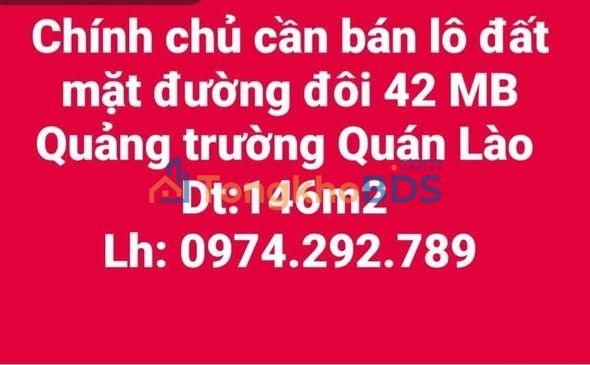 Đất nền Vĩnh Lộc 146m² thương lượng - Sổ đỏ chính chủ
