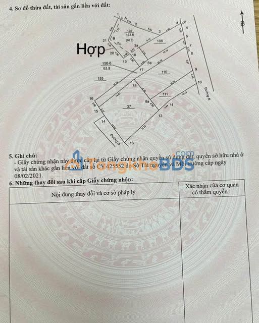 Đất Phú Thịnh Sơn Tây 135m² 3.6 tỷ - Sổ đỏ chính chủ