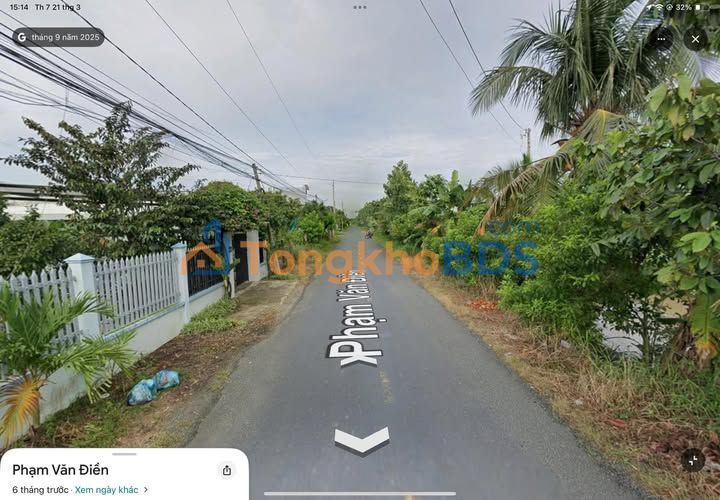 Đất vườn Hòa Phú Phạm Văn Điền 591m² 2.45 tỷ - An yên tĩnh