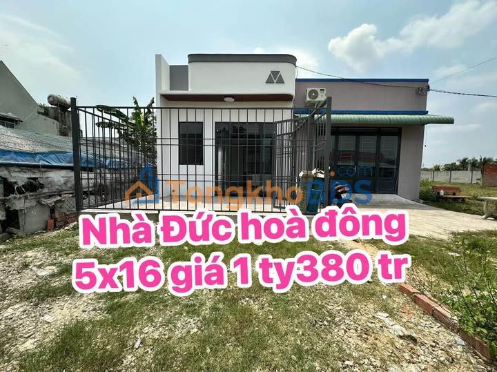 Nhà riêng Đức Hòa Đông 80m² 1.38 tỷ - Sẵn sàng ở ngay